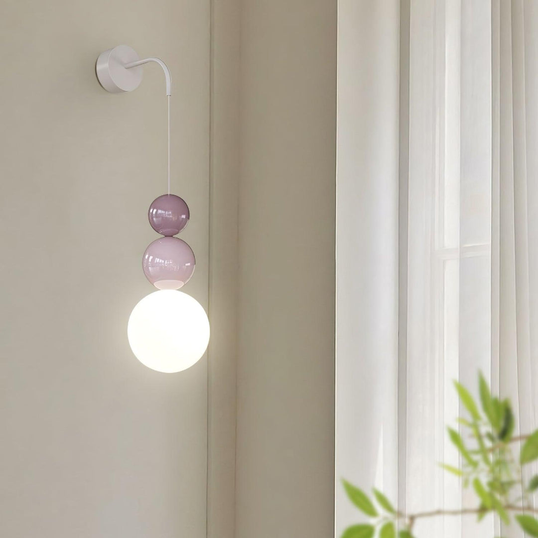 Acrylic Three Ball Wall Lamp - Vakkerlight