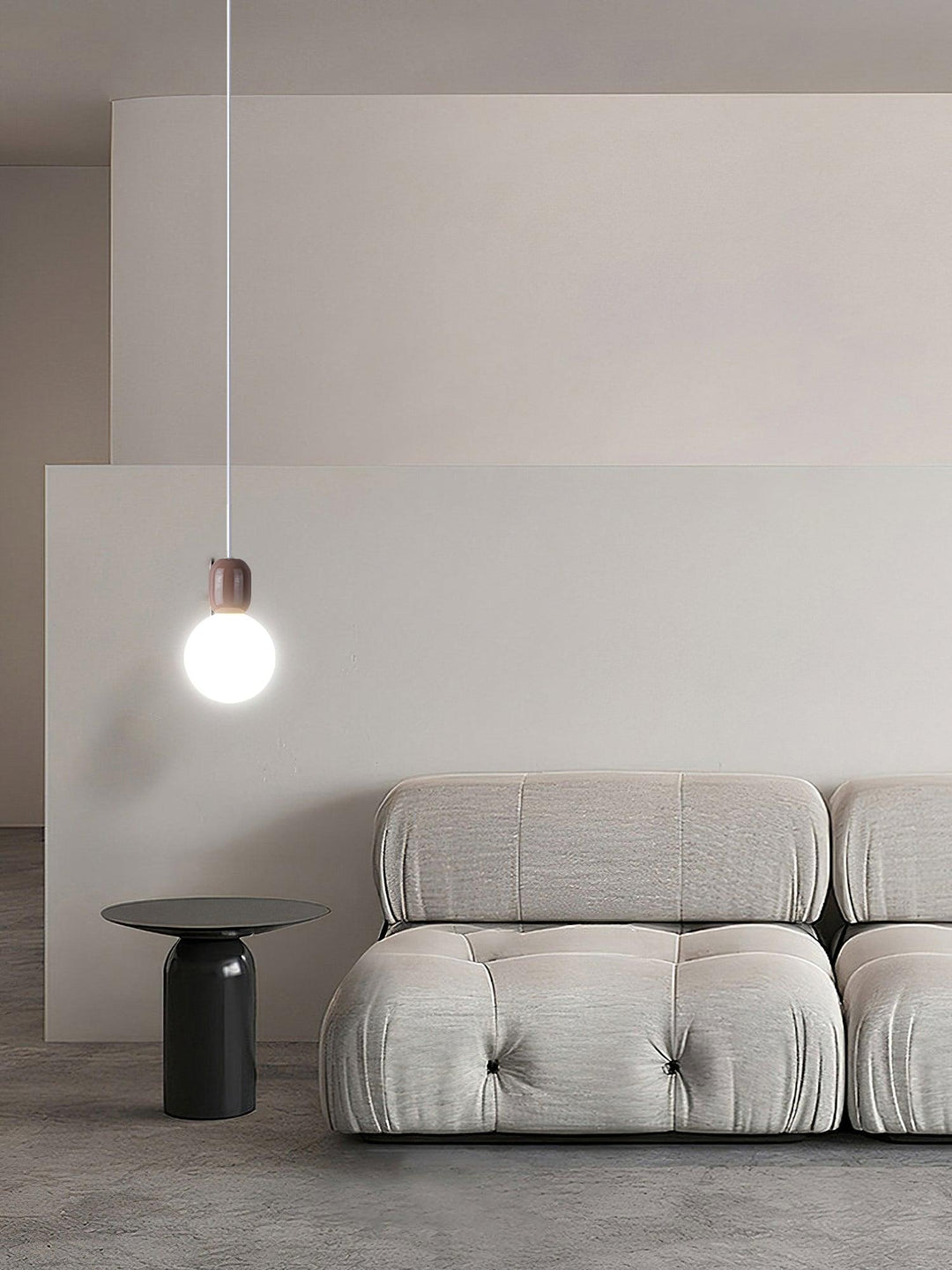 Acrylic Two Ball Pendant Light - Vakkerlight