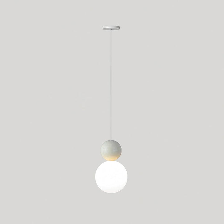 Acrylic Two Ball Pendant Light - Vakkerlight