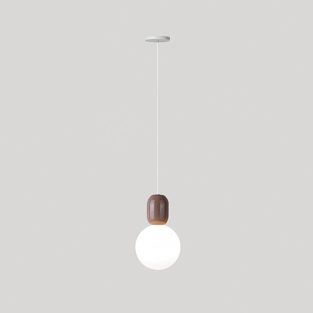 Acrylic Two Ball Pendant Light - Vakkerlight