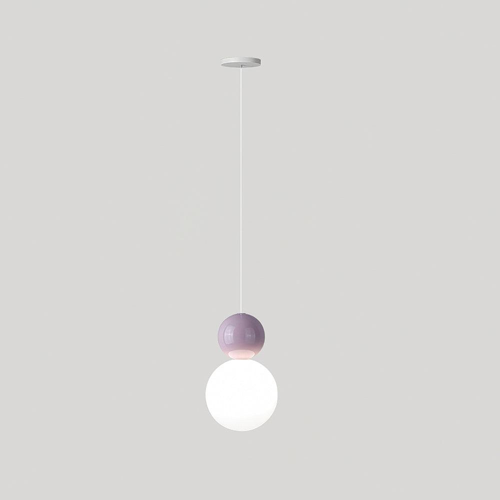 Acrylic Two Ball Pendant Light - Vakkerlight