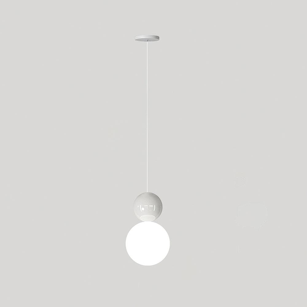 Acrylic Two Ball Pendant Light - Vakkerlight