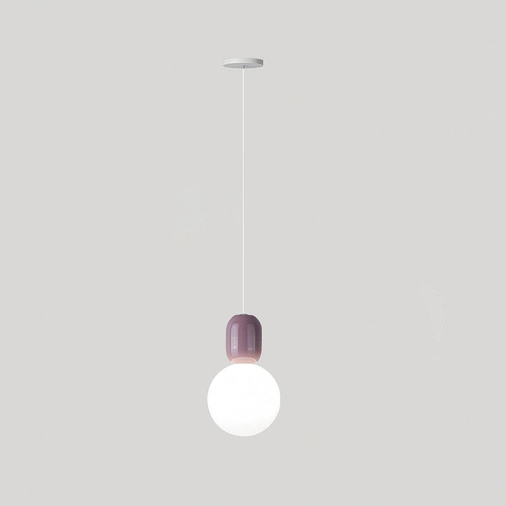 Acrylic Two Ball Pendant Light - Vakkerlight