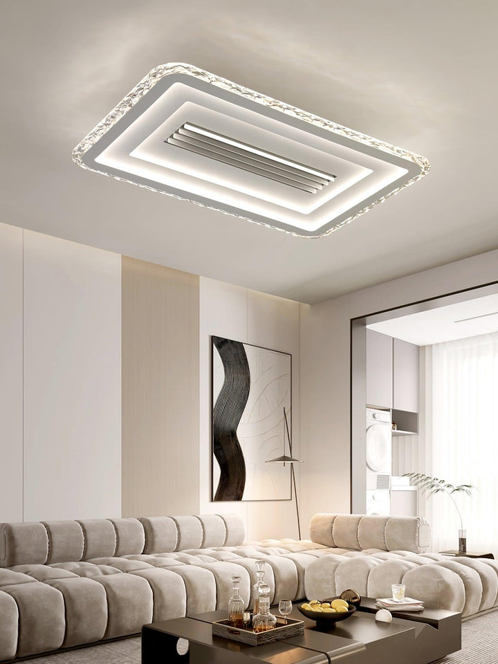 Acrylic Ultrathin Rectangle Ceiling Lamp - Vakkerlight