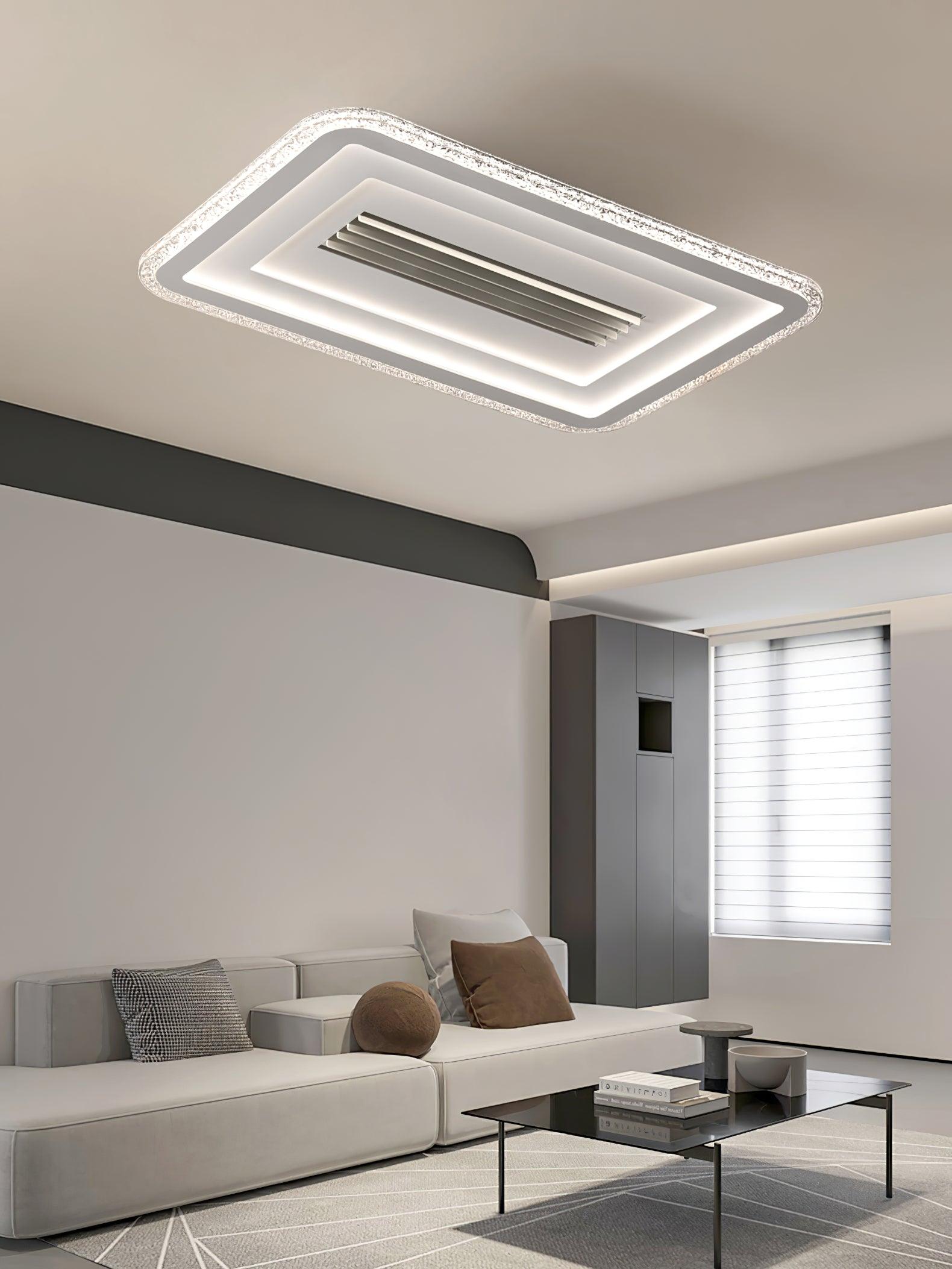 Acrylic Ultrathin Rectangle Ceiling Lamp – Vakkerlight