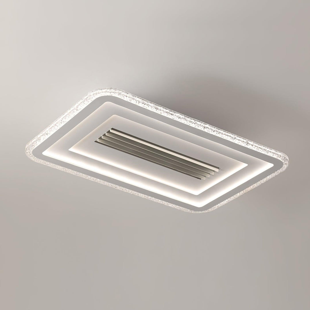 Acrylic Ultrathin Rectangle Ceiling Lamp - Vakkerlight