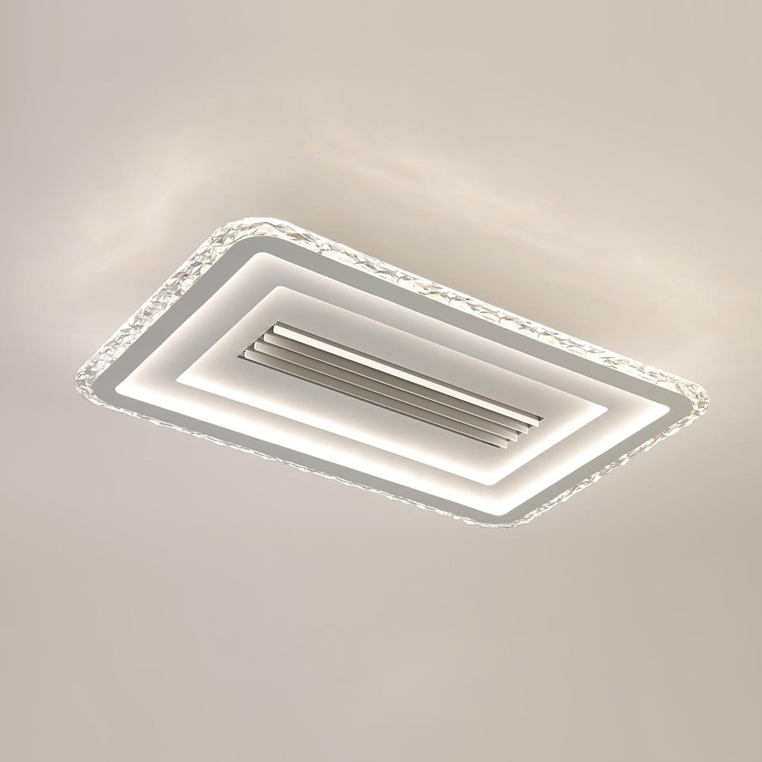 Acrylic Ultrathin Rectangle Ceiling Lamp - Vakkerlight