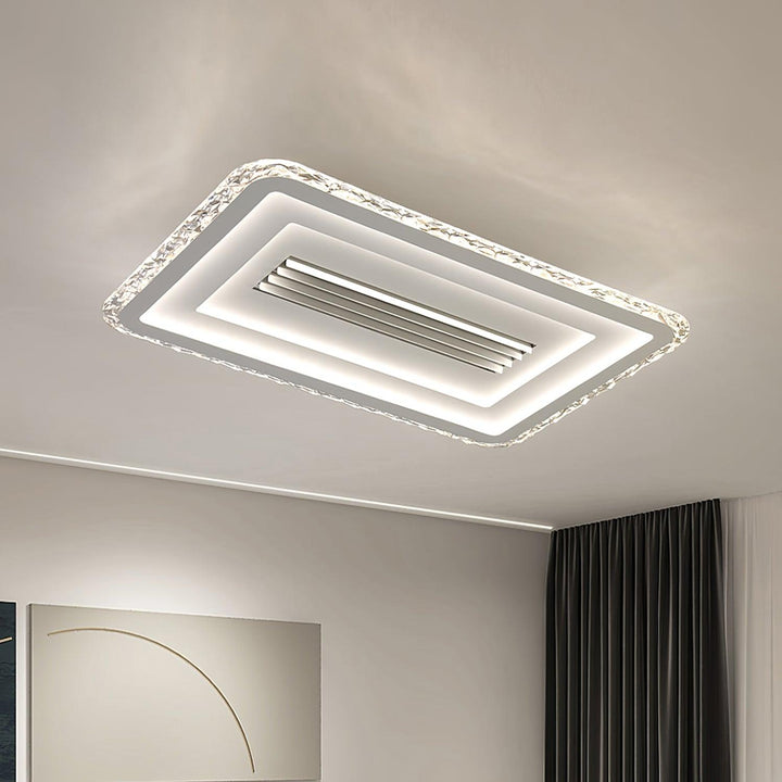 Acrylic Ultrathin Rectangle Ceiling Lamp - Vakkerlight