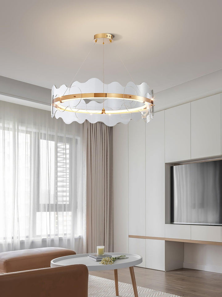 Acrylic Wave Chandelier - Vakkerlight