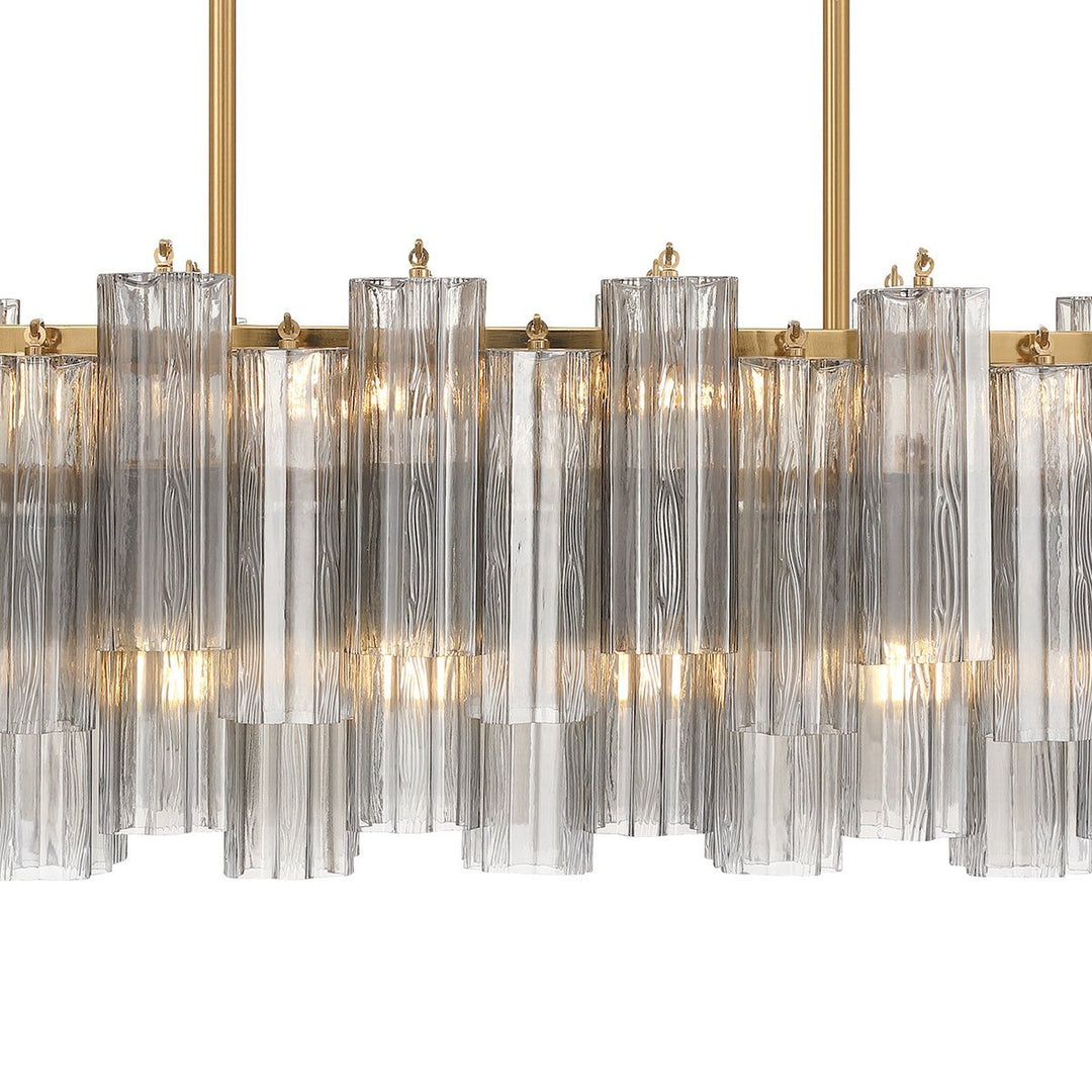 Addis Linear Chandelier - Vakkerlight