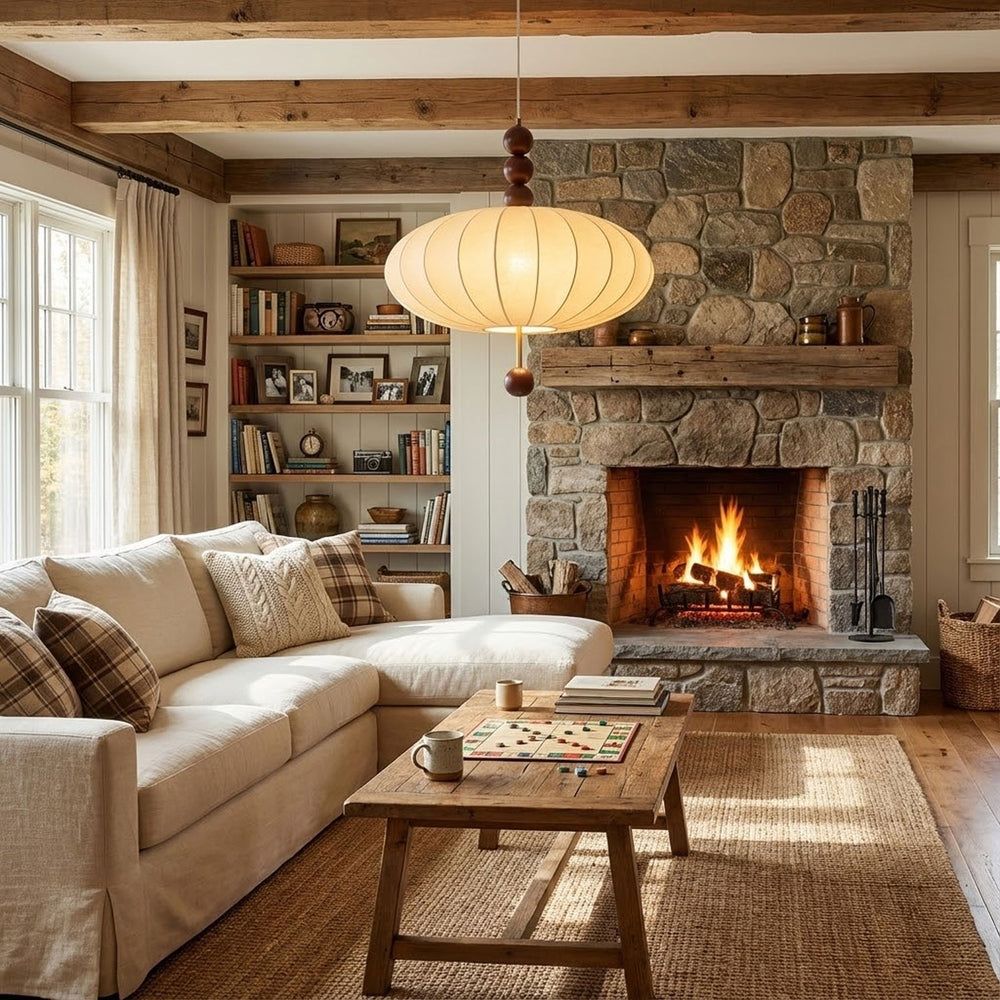 Adelaide Fabric Pendant Light - Vakkerlight