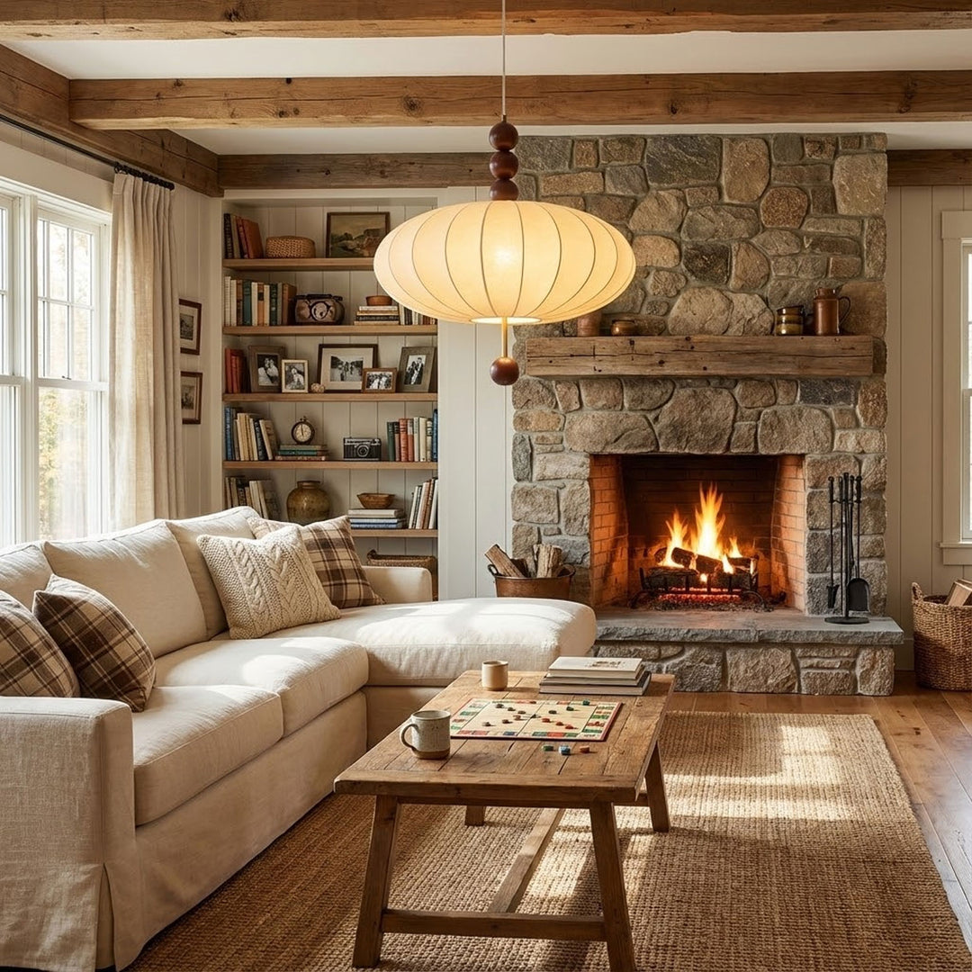 Adelaide Fabric Pendant Light - Vakkerlight