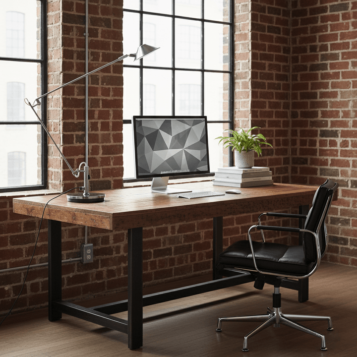 Adjustable Black Office Task Lamp - Vakkerlight