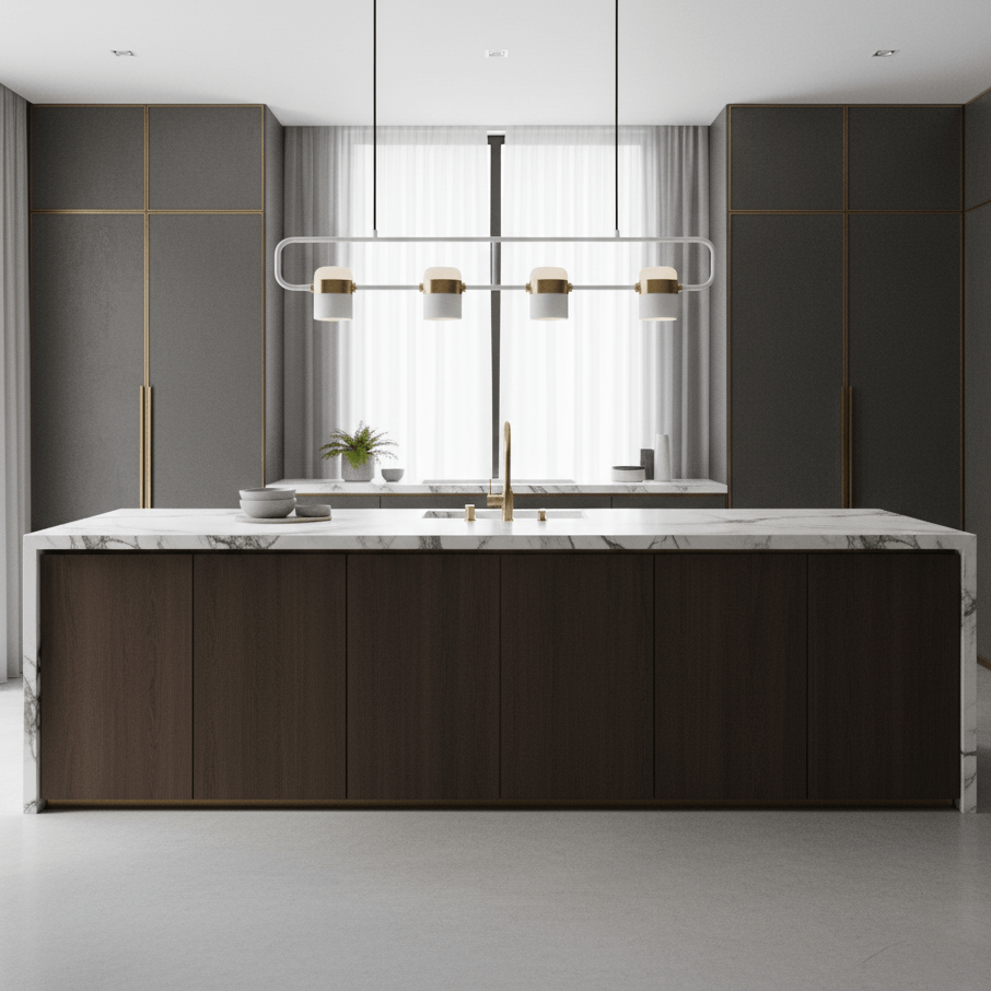 Adjustable Glass Pendant Light - Vakkerlight