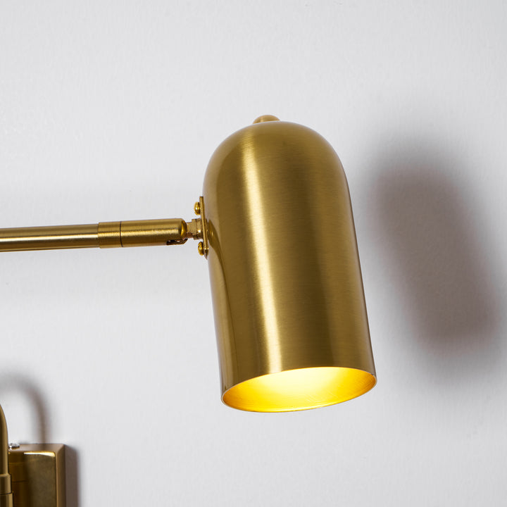 Adjustable Arm Plug In Wall Lamp - Vakkerlight