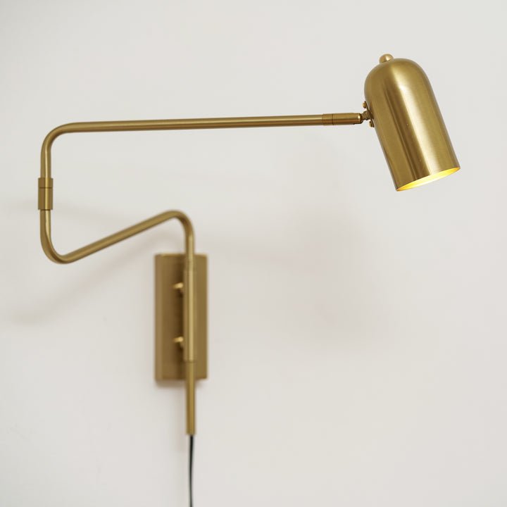 Adjustable Arm Plug In Wall Lamp - Vakkerlight