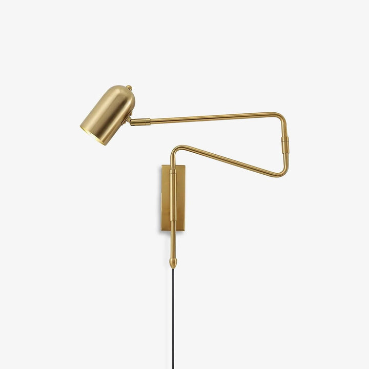 Adjustable Arm Plug In Wall Lamp - Vakkerlight