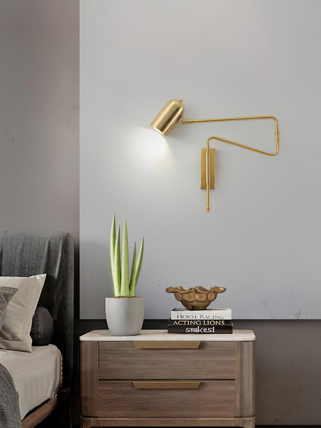 Adjustable Arm Reading Wall Lamp - Vakkerlight