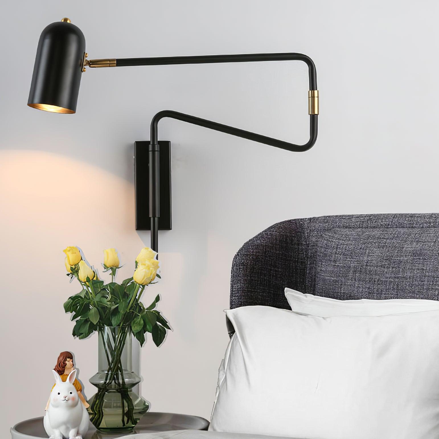 Adjustable Arm Reading Wall Lamp – Vakkerlight