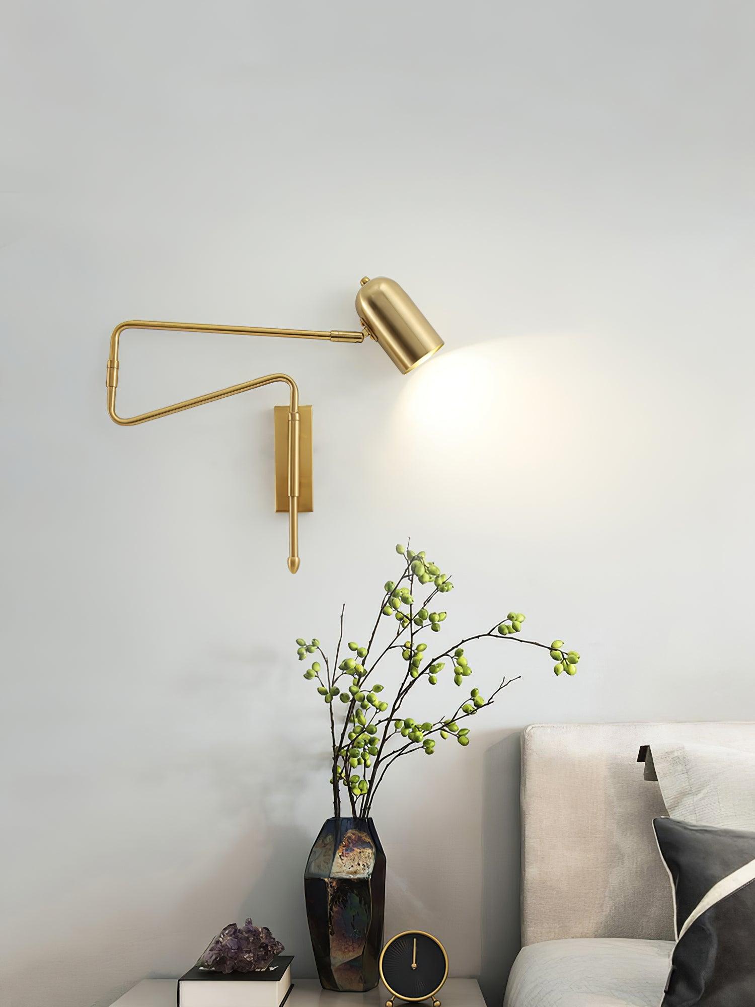 Adjustable Arm Reading Wall Lamp – Vakkerlight