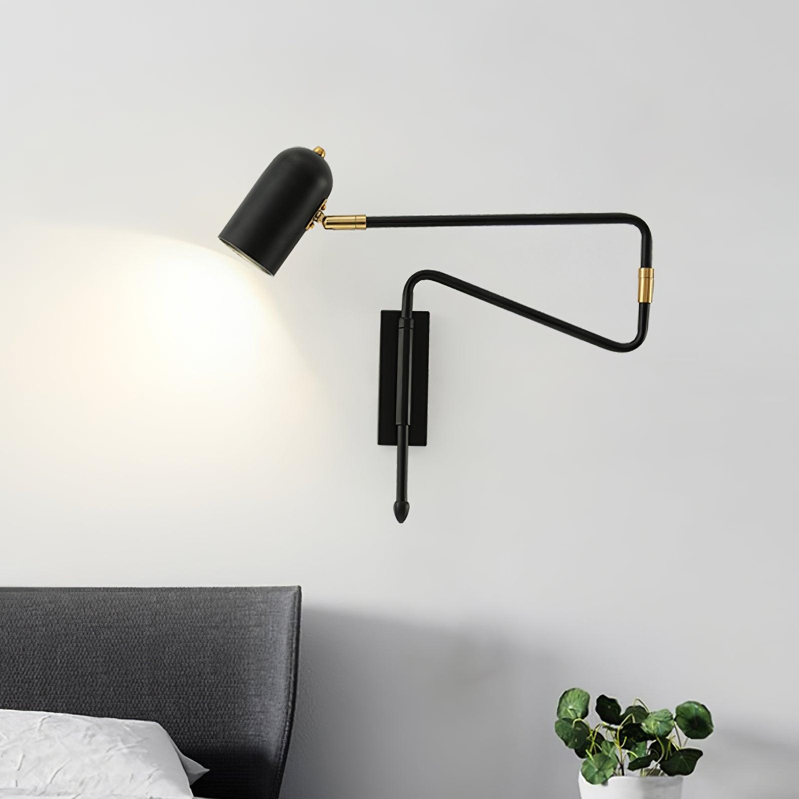 Adjustable Arm Reading Wall Lamp – Vakkerlight