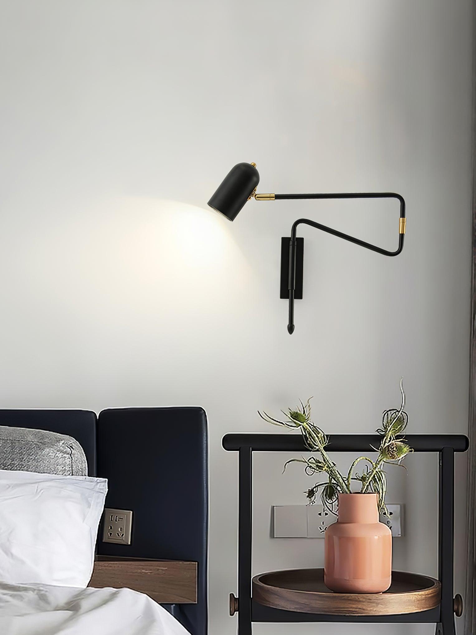 Adjustable Arm Reading Wall Lamp – Vakkerlight