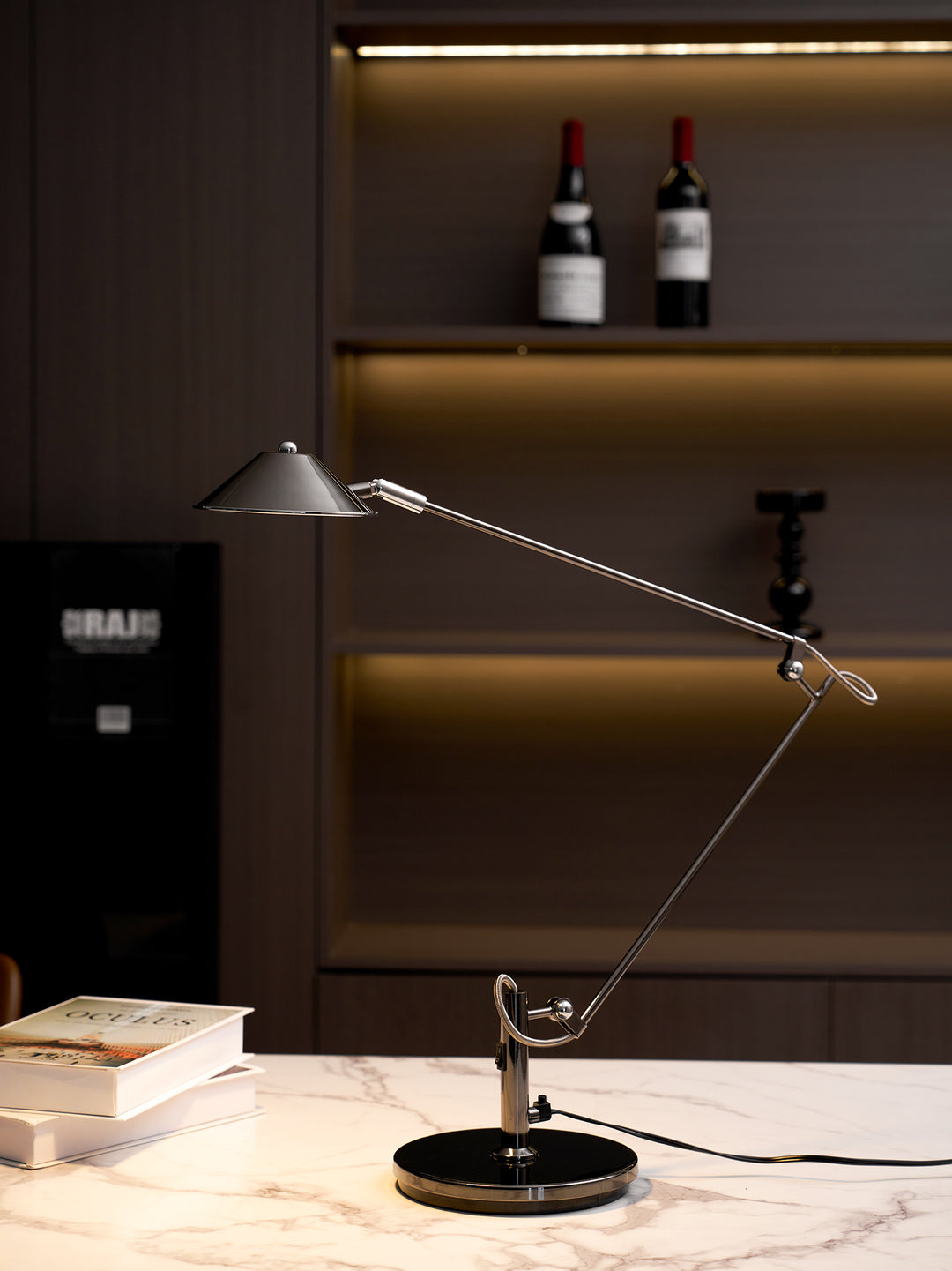 Adjustable Black Office Task Lamp - Vakkerlight