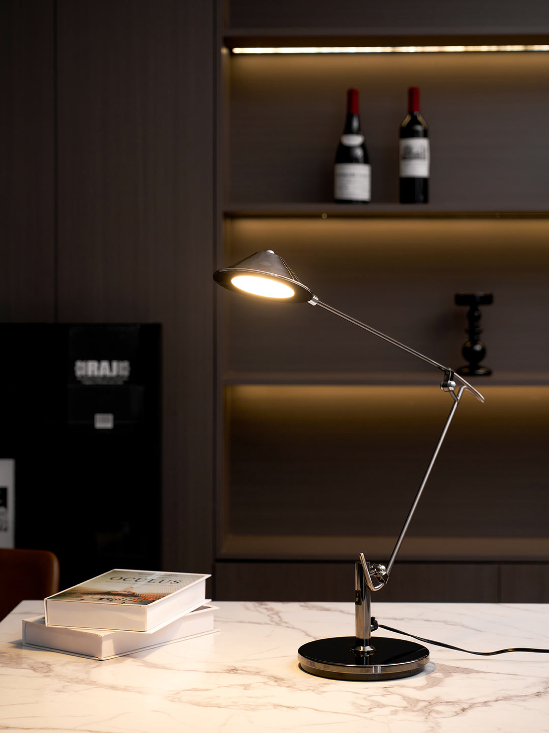 Adjustable Black Office Task Lamp - Vakkerlight