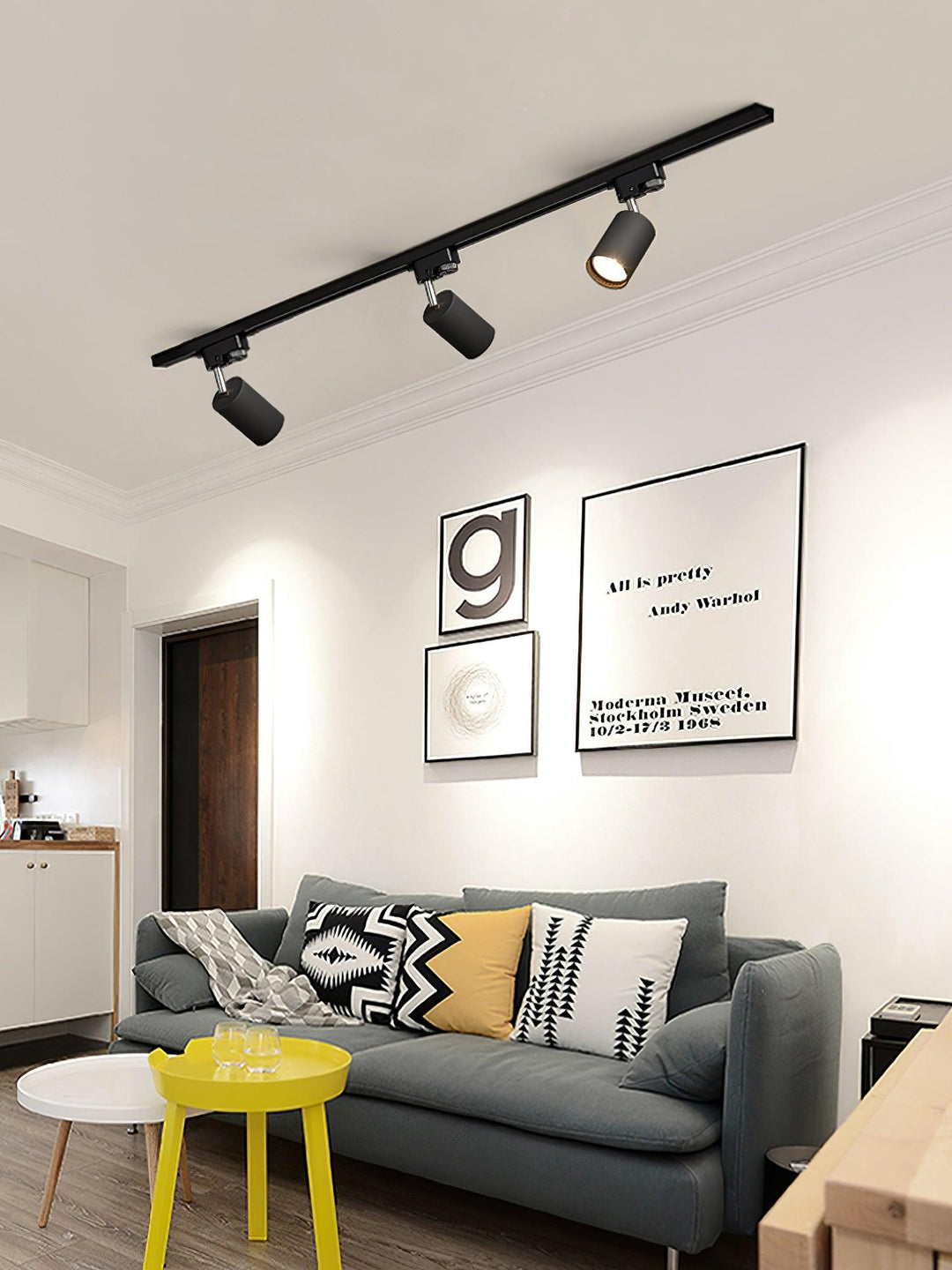 Adjustable Spotlight Track Ceiling Light - Vakkerlight