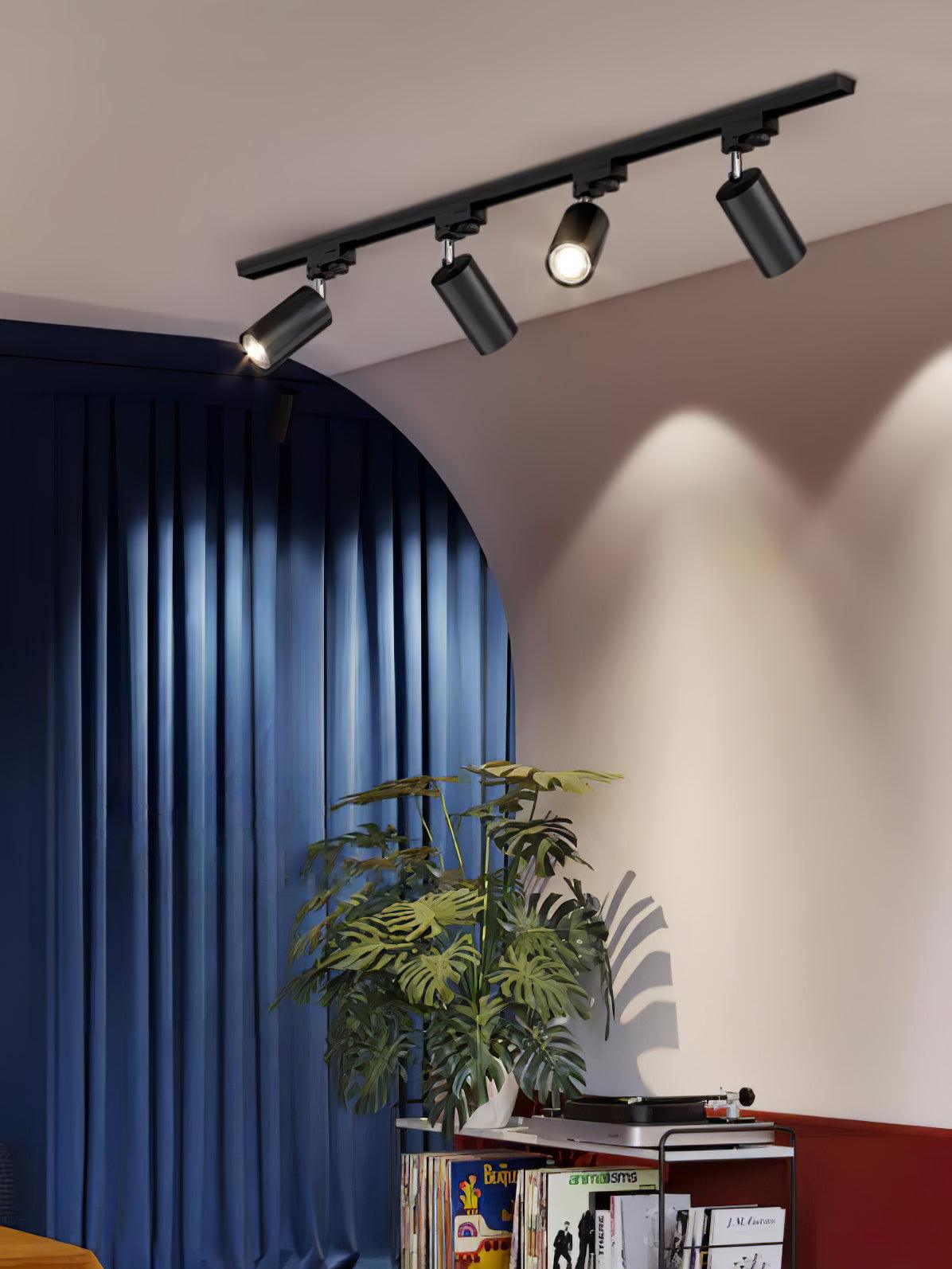 LED Recessed Spotlight Magnetic Track Light Living Room Bedroom Decorative Light 3M*2