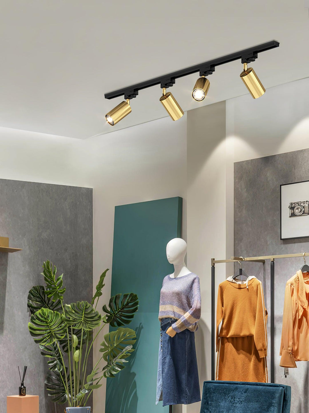 Adjustable Spotlight Track Ceiling Light - Vakkerlight