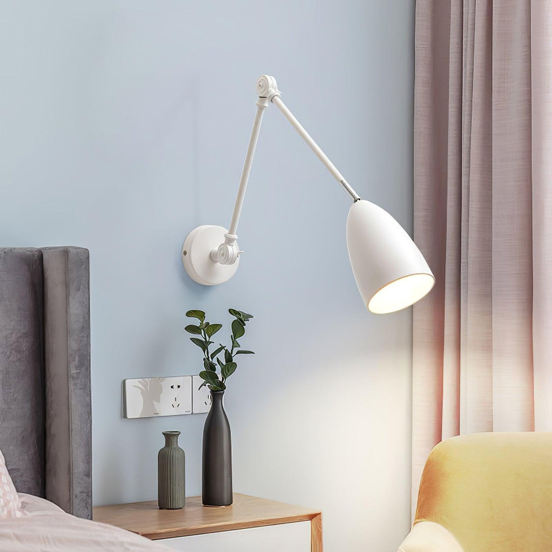 Adjustable Swing Arm Wall Lamp - Vakkerlight