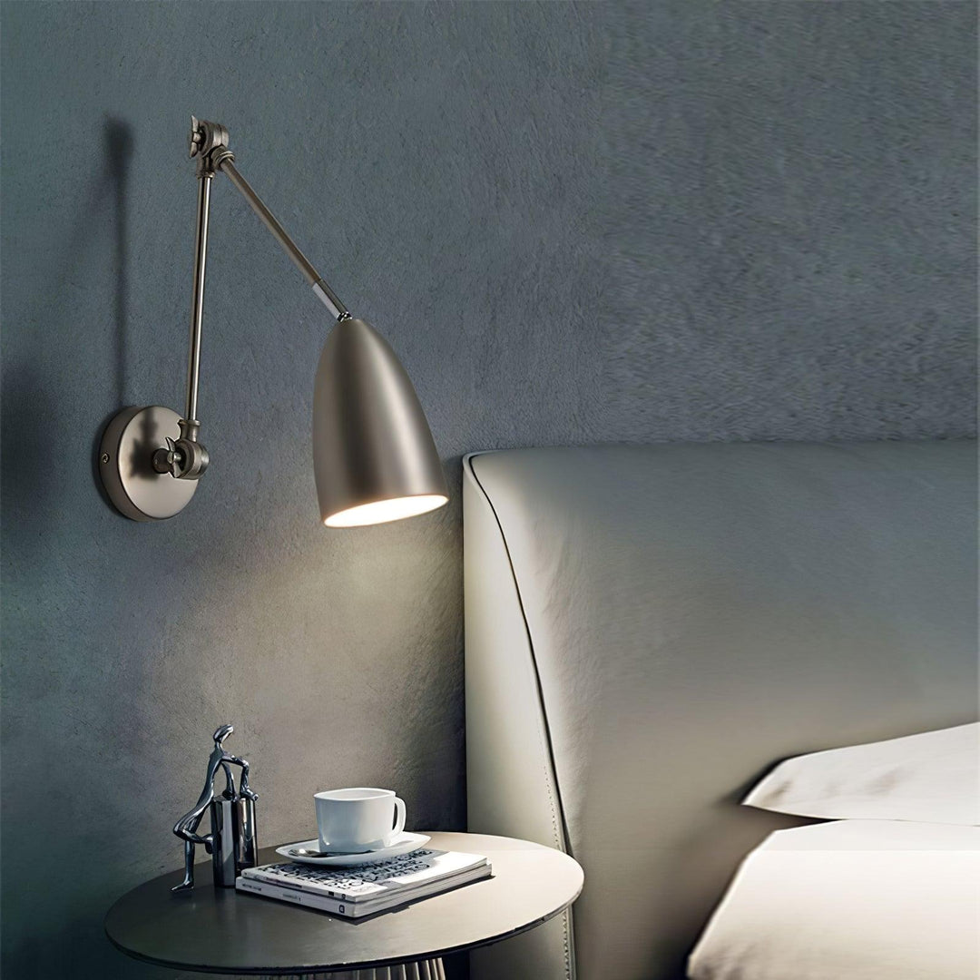 Adjustable Swing Arm Wall Lamp - Vakkerlight