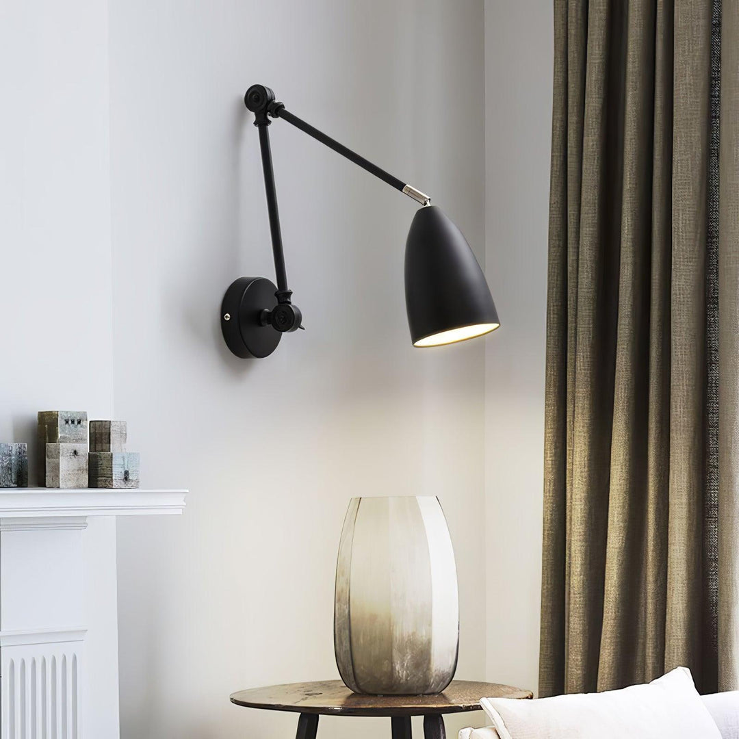 Adjustable Swing Arm Wall Lamp - Vakkerlight