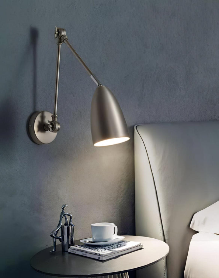 Adjustable Swing Arm Wall Lamp - Vakkerlight