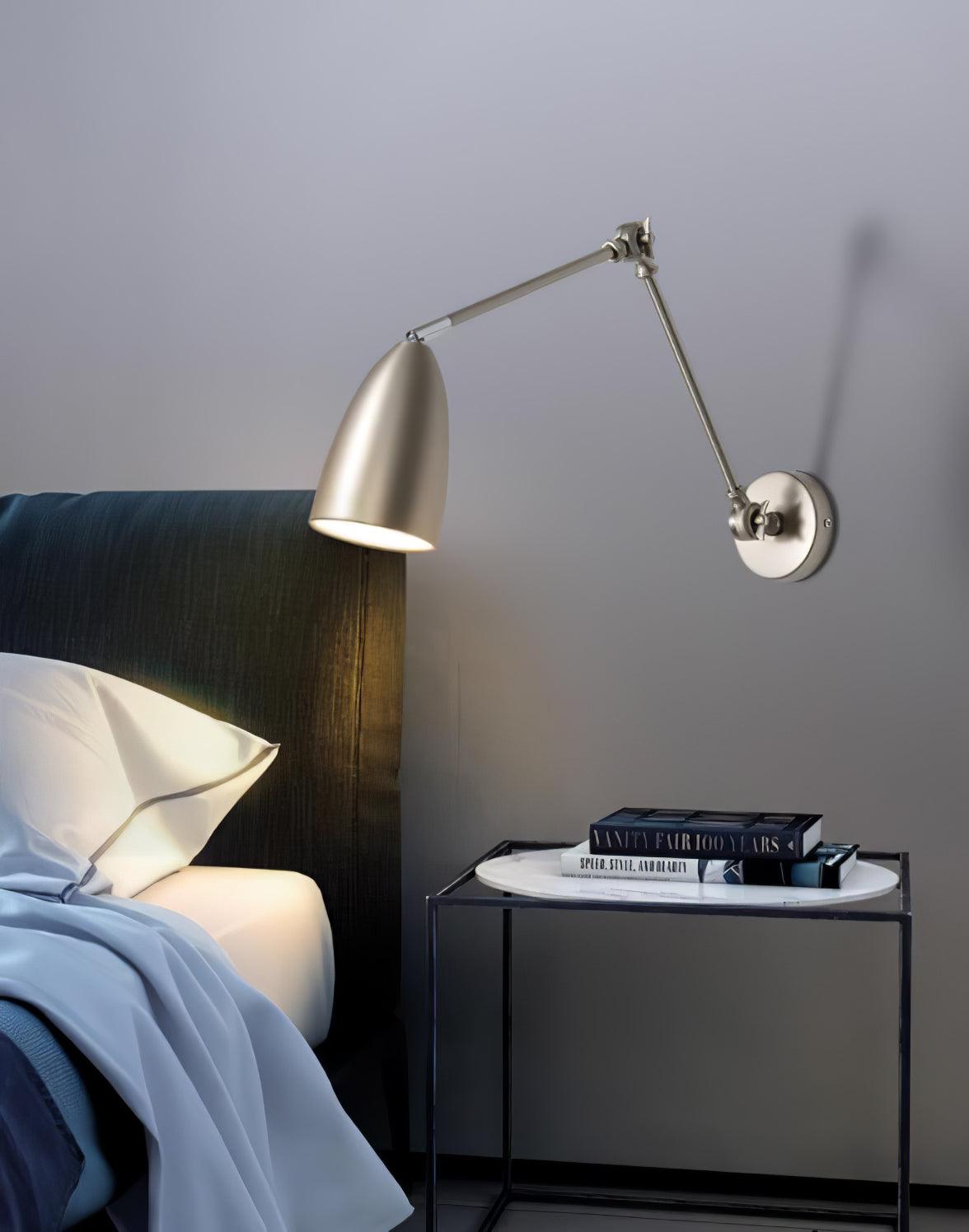 Adjustable Swing Arm Wall Lamp – Vakkerlight