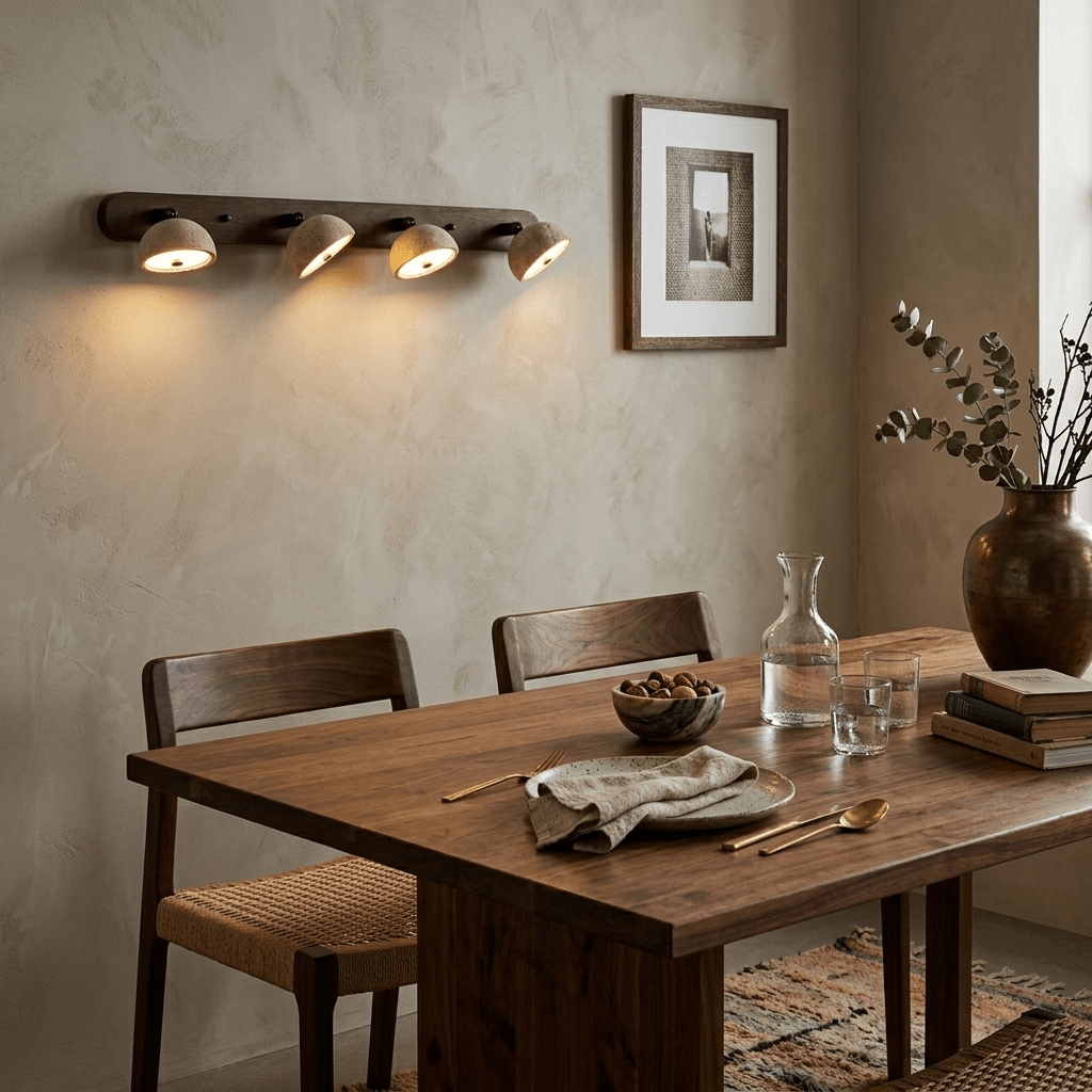 Adjustable Travertine Dome Vanity Light - Vakkerlight