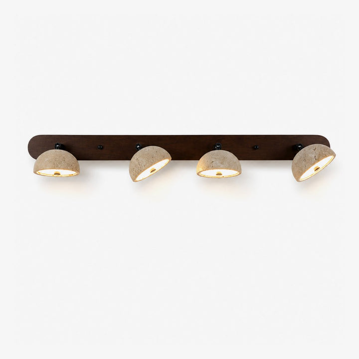 Adjustable Travertine Dome Vanity Light - Vakkerlight