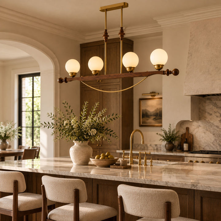 Adorned Linear Chandelier