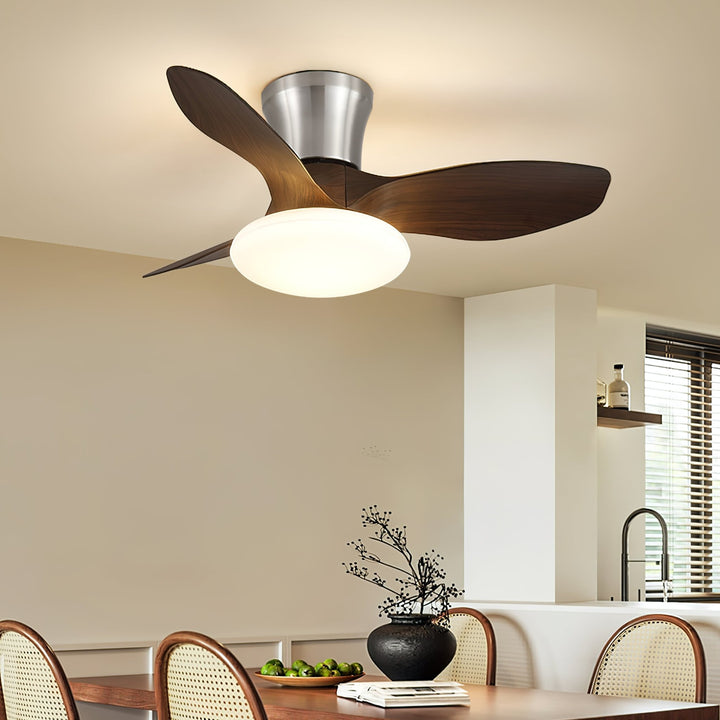 Aeris Curve Ceiling Fan Light - Vakkerlight