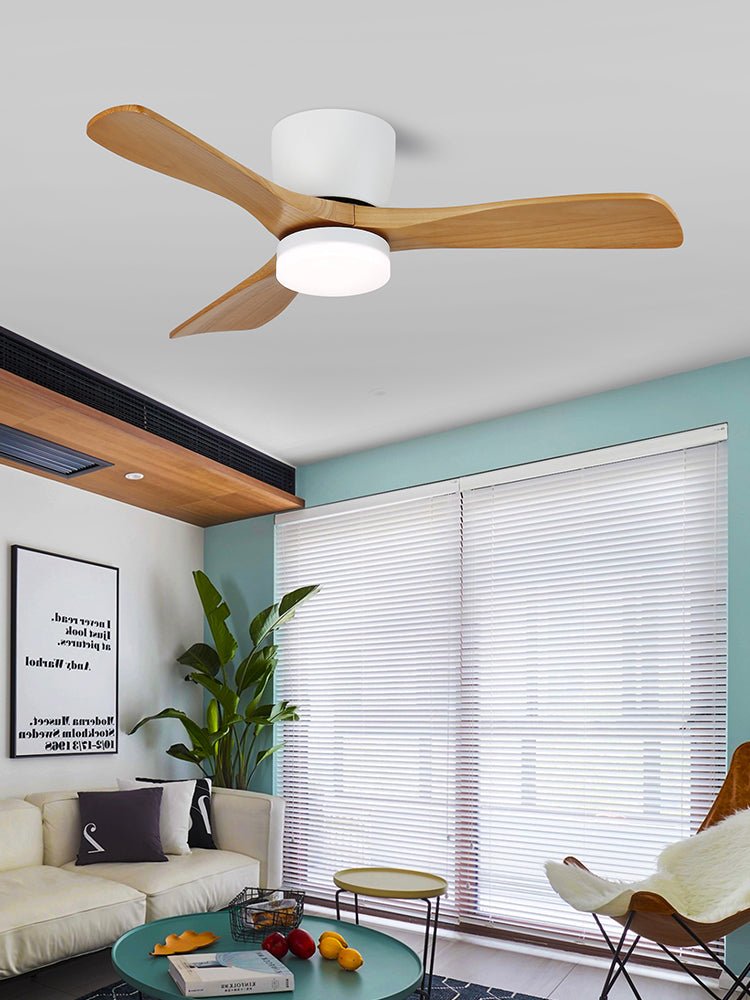 Aerodynamics Wooden 48"/52" Ceiling Fan Light - Vakkerlight