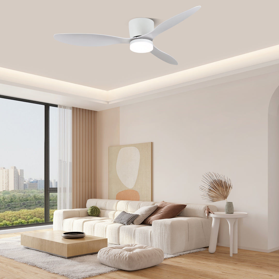 Aerodynamics Wooden 48"/52" Ceiling Fan Light - Vakkerlight