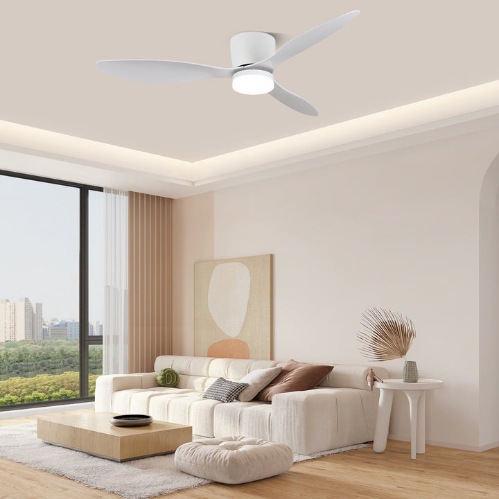 Aerodynamics Wooden 48"/52" Ceiling Fan Light - Vakkerlight