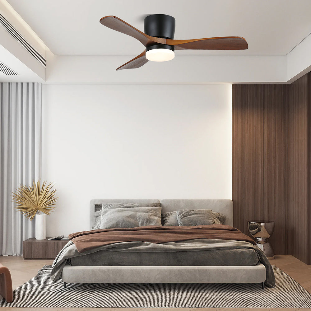 Aerodynamics Wooden 48"/52" Ceiling Fan Light - Vakkerlight