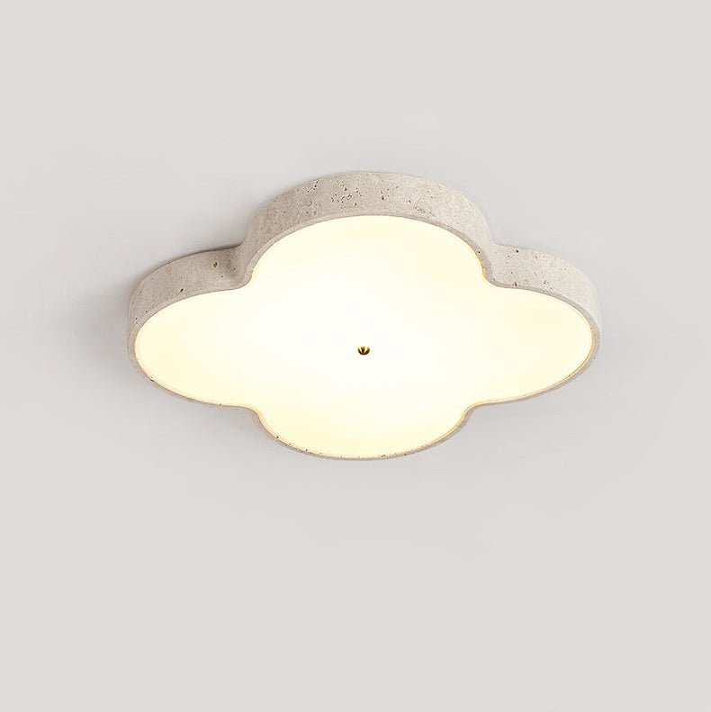 Aethel Cloud Travertine Ceiling Lamp - Vakkerlight