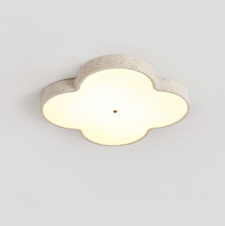 Aethel Cloud Travertine Ceiling Lamp - Vakkerlight