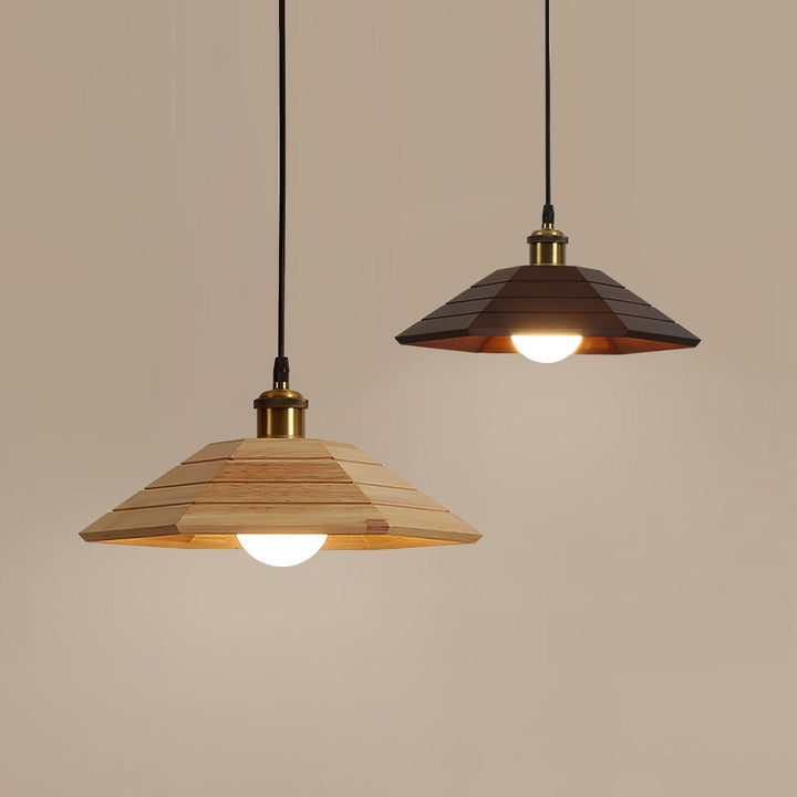 Aeyee Wood Pendant Light - Vakkerlight