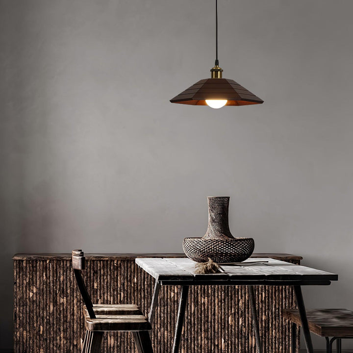 Aeyee Wood Pendant Light - Vakkerlight