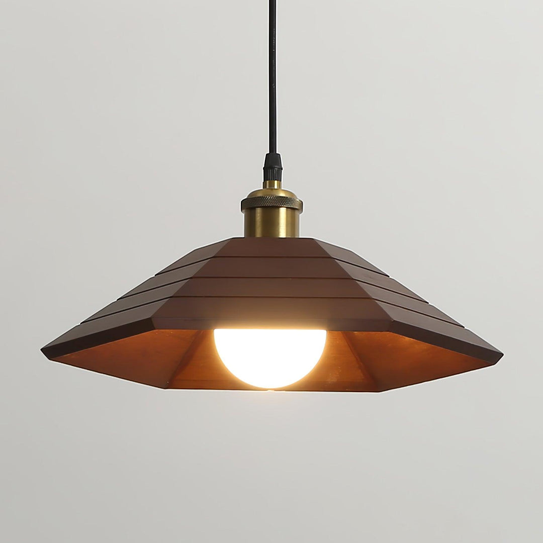 Aeyee Wood Pendant Light - Vakkerlight