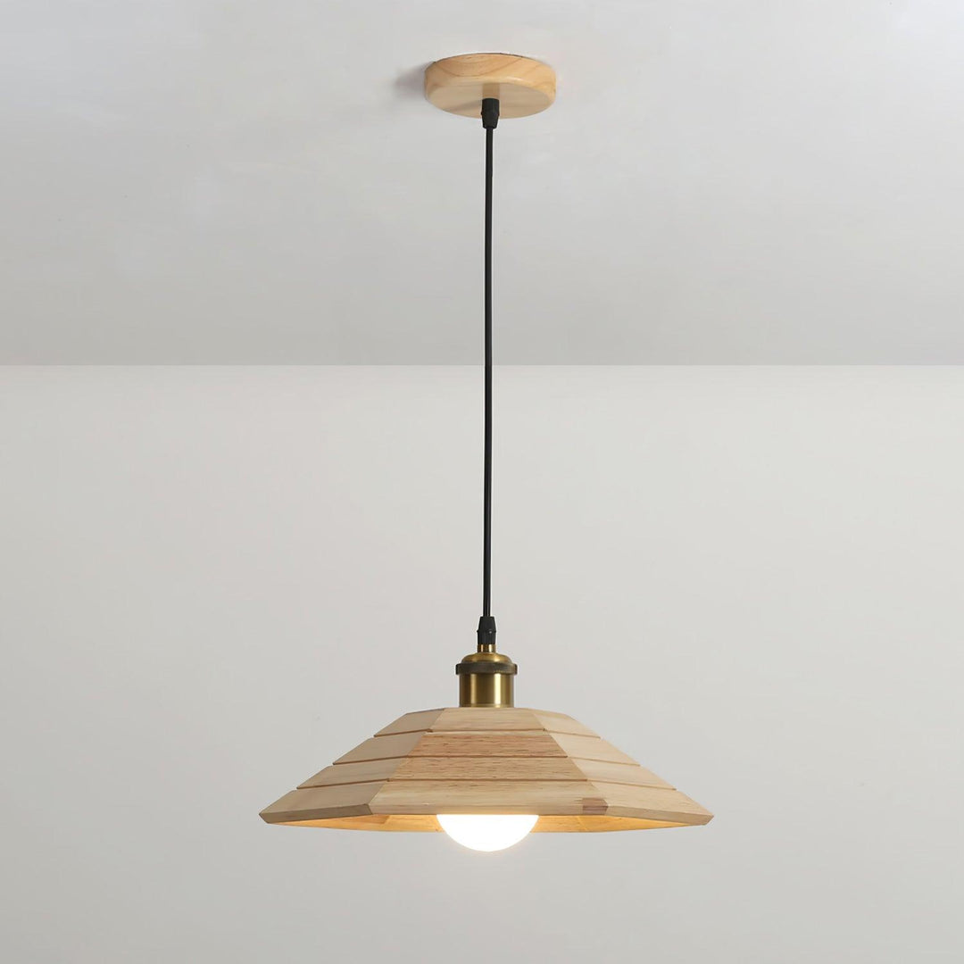 Aeyee Wood Pendant Light - Vakkerlight